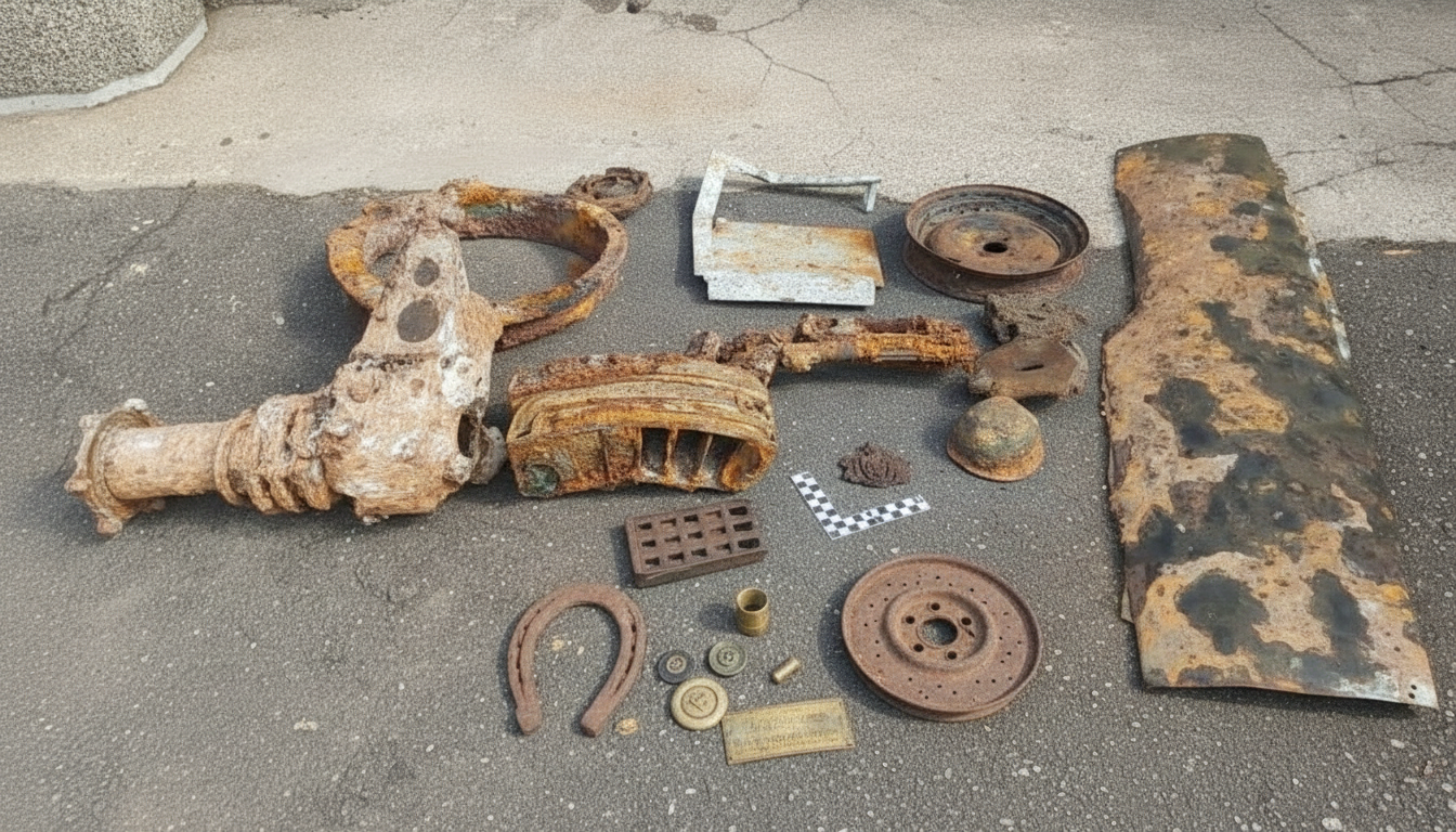 Akcja oczyszczania plaży: niemal tona złomu i ciekawostki przekazane do muzeum