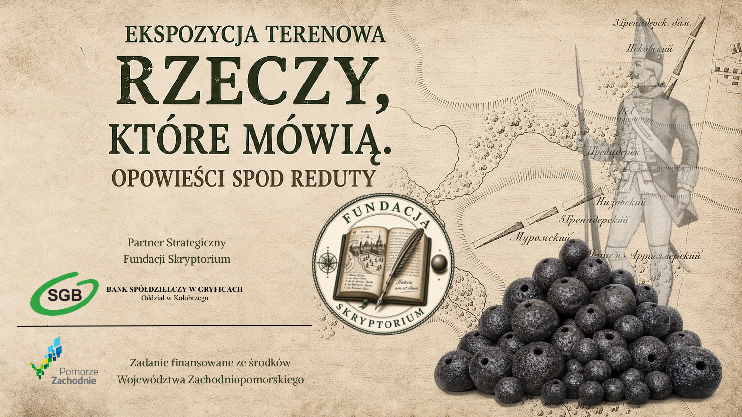 Ekspozycja terenowa pn. „Rzeczy, które mówią. Opowieści spod reduty”